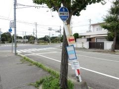 「白浜南住宅」バス停留所