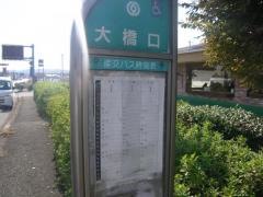 「山鹿大橋口」バス停留所