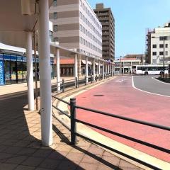 「勝田駅前」バス停留所