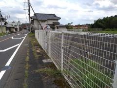 「野口車庫」バス停留所