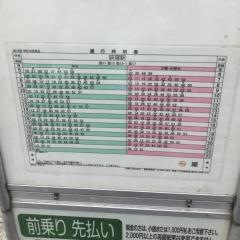 「清水二丁目」バス停留所