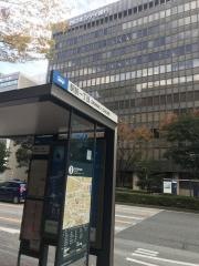 「駅前一丁目」バス停留所