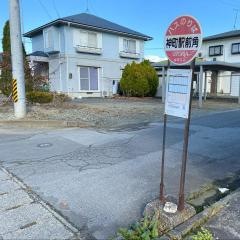 「神町駅前角」バス停留所