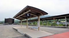 「軽井沢駅前」バス停留所