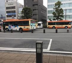 「三島駅」バス停留所