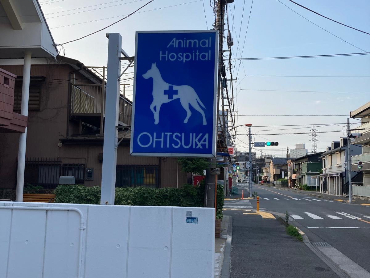 大塚動物病院の施設外観です。