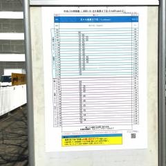 「北５条東２丁目」バス停留所