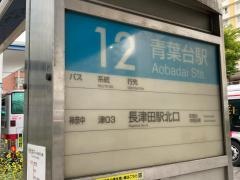 「青葉台駅」バス停留所