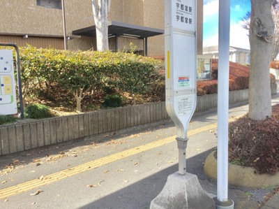 ユキサキナビ 文化会館前 バス停留所 宇都宮市