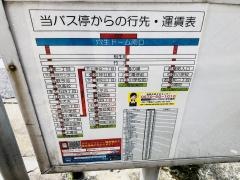 「穴生ドーム南口」バス停留所