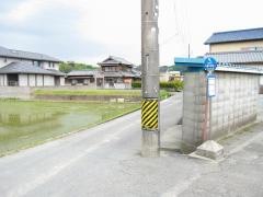 「中部中学校前」バス停留所