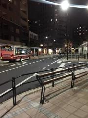 「国立駅北口」バス停留所