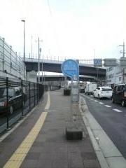 「十条竹田街道」バス停留所