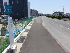 「錦貯水」バス停留所
