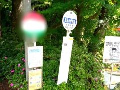 「嶐郷小学校前」バス停留所