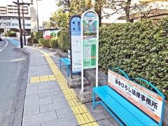 「家庭裁判所ＫＫＲホテル熊本前」バス停留所
