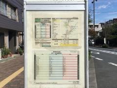 「生田緑地入口」バス停留所