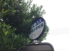 「豊南小学校前」バス停留所