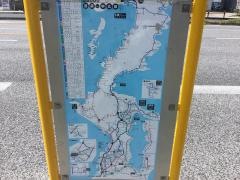 「海浜公園前」バス停留所