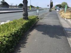 「本田技研西」バス停留所