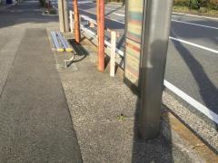 「白鳥橋」バス停留所