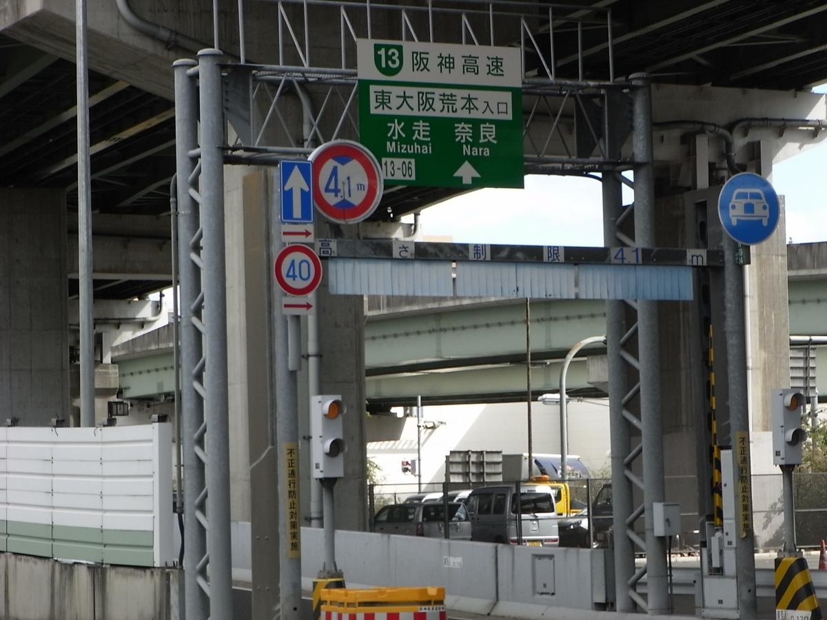 東大阪荒本出入口（IC）