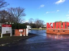 「キリンビール千歳工場前」バス停留所