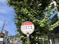 「池上住宅入口」バス停留所