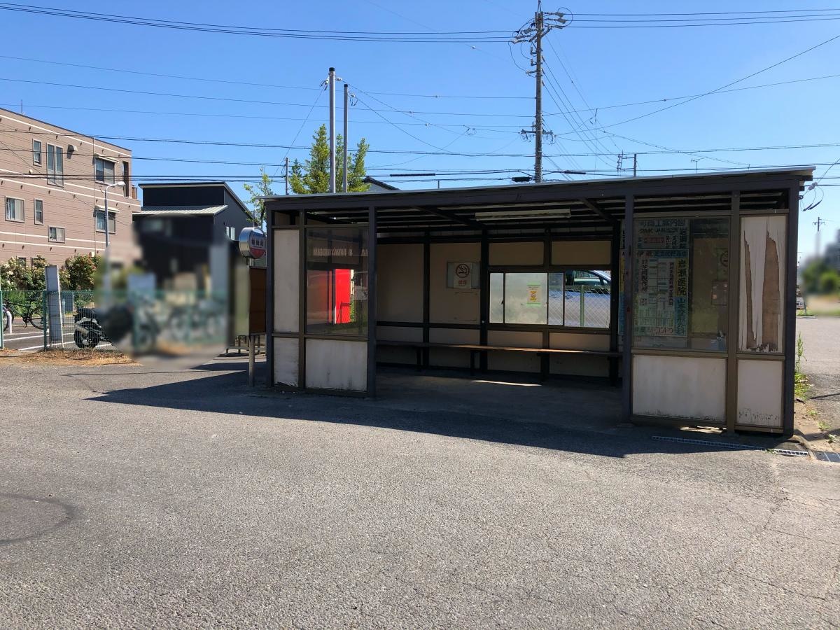 福岡町　バス停