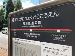 西川緑道公園駅
