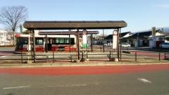 「渋川駅」バス停留所