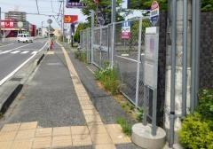 「郡農協前」バス停留所