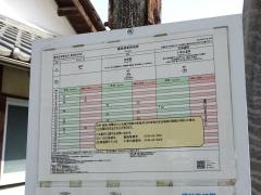 「賀名生和田北口」バス停留所