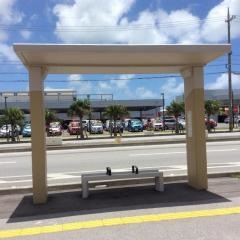 「道の駅豊崎」バス停留所