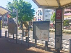 「高円寺駅北口」バス停留所
