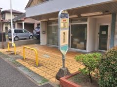 「江田ドエル前」バス停留所