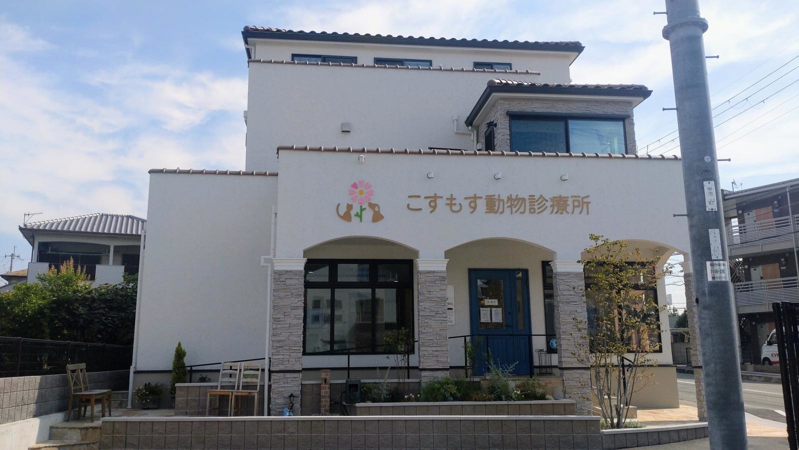 こすもす動物診療所です。