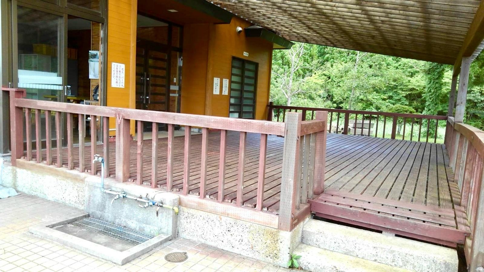 森岳温泉夏まつりの外観