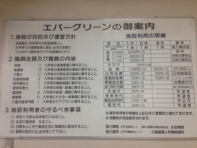 エバーグリーン 看板