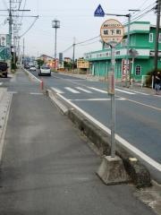 「城下町」バス停留所