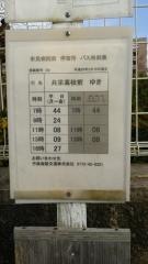 「市民病院前」バス停留所
