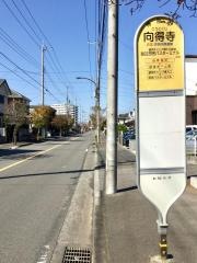 「向得寺」バス停留所