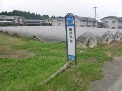 「寿住宅前」バス停留所