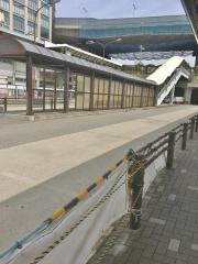 「舞子駅前」バス停留所