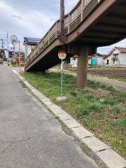 「日本電工」バス停留所