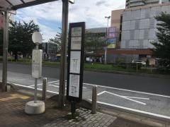 「上福岡駅西口」バス停留所
