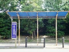 「浜甲子園団地第二」バス停留所