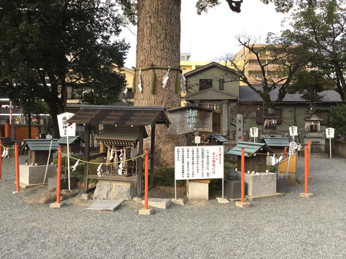 御神木と十二支めぐり