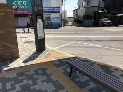 「井田病院正門前」バス停留所