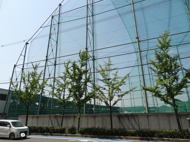 練習場のネット